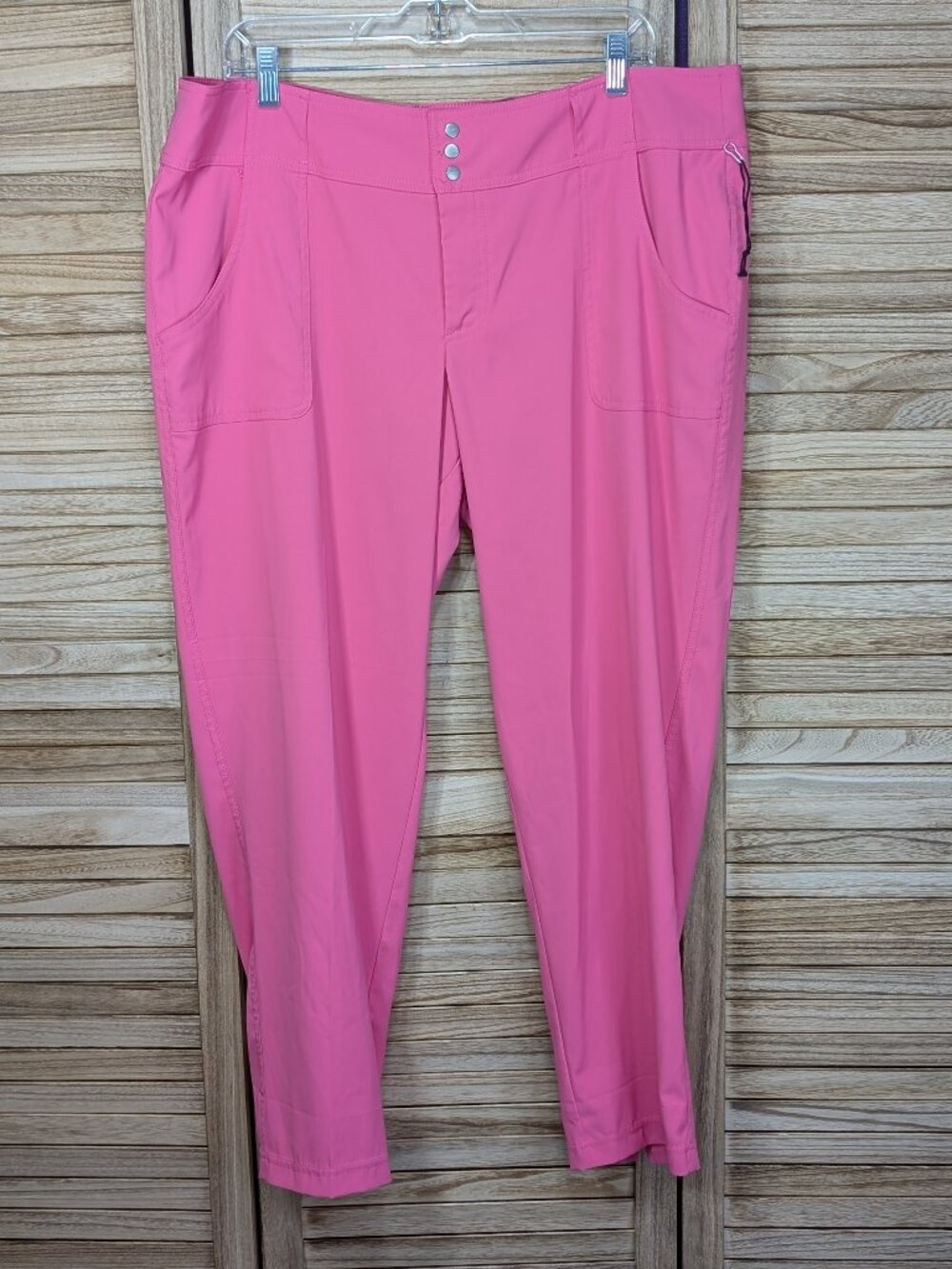 Jofit Pink Stretch Pants Size 16